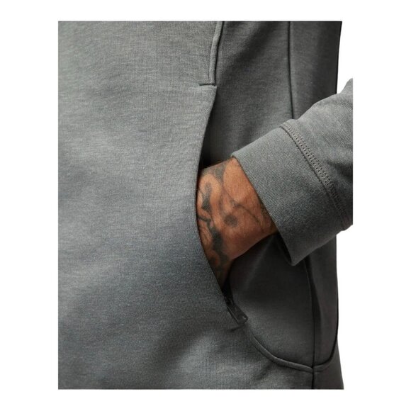 Nike Men's Jordan Dri-Fit Sport Full-Zip Hoodie Grey Size S NEW WITH TAGS! - Picture 2 of 5